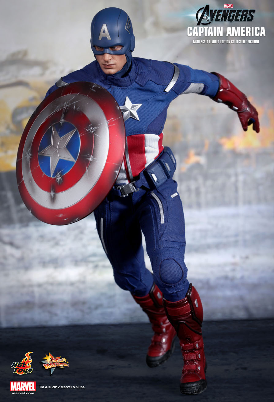 Captain America - 1/6 Scale - Avengers - Hot Toys