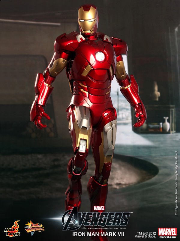 Iron Man Mark VII - Avengers - Hot Toys 1/6th Scale