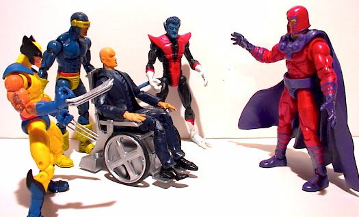 X-Men face to face with Magneto