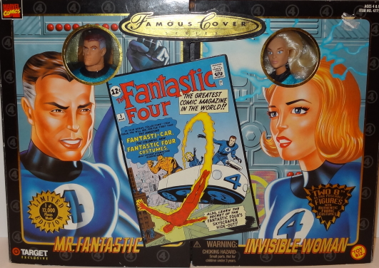 Mr. Fantastic and Invisible Woman - Famous Cover