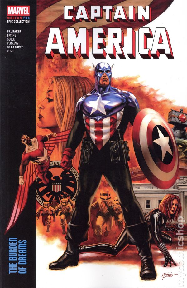Captain America The Burden of Dreams - mycomicshop