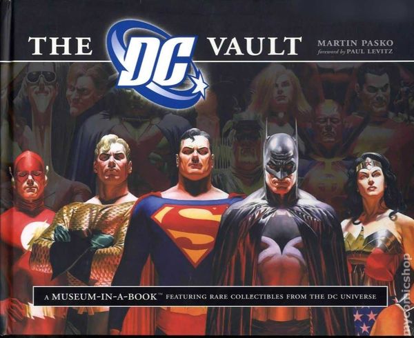 DC Vault A Museum-in-a-book with Rare Collectibles from the DC Universe - mycomicshop