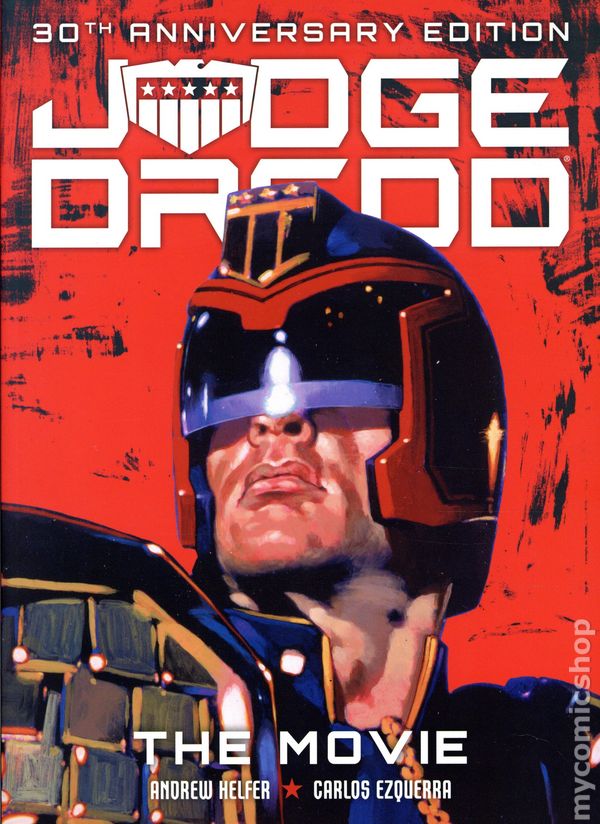 Judge Dredd The Movie Trade Paperback 30th Anniversary - mycomicshop