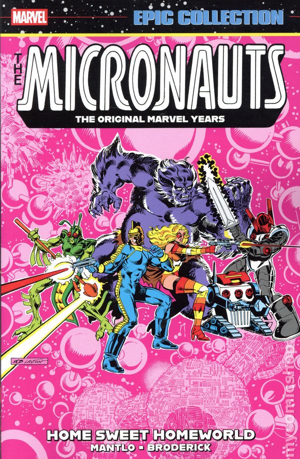 Micronauts The Original Marvel Years Epic Collection - mycomicshop