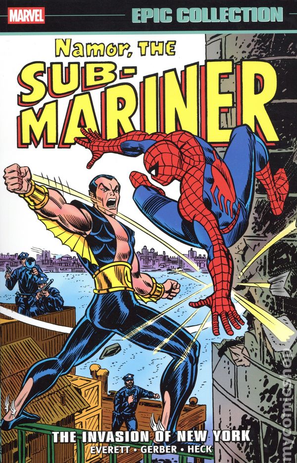 Namor The Sub-Mariner The Invasion of New York TPB - mycomicshop