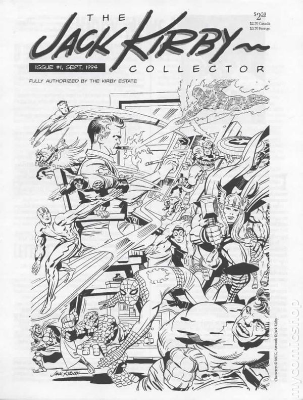 The Jack Kirby Collector 1 - mycomicshop
