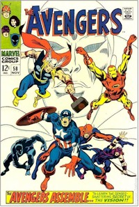 Avengers 58 - for sale - mycomicshop