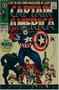 Captain America 100 - for sale - mycomicshop