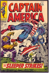 Captain America 102 - for sale - mycomicshop