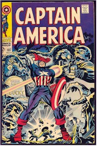 Captain America 107 - for sale - mycomicshop