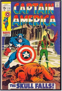 Captain America 119 - for sale - mycomicshop