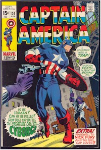 Captain America 124 - for sale - mycomicshop