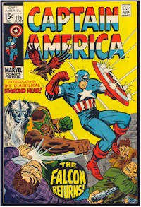 Captain America 126 - for sale - mycomicshop