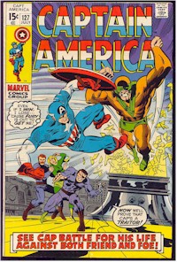 Captain America 127 - for sale - mycomicshop