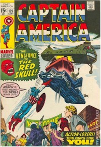 Captain America 129 - for sale - mycomicshop