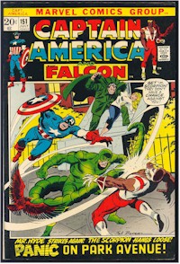 Captain America 151 - for sale - mycomicshop