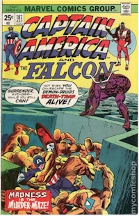 Captain America 187 - for sale - mycomicshop