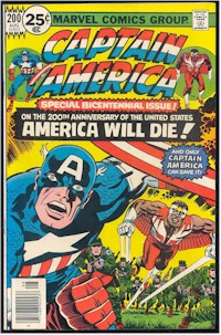 Captain America 200 - for sale - mycomicshop