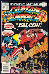Captain America 201 - for sale - mycomicshop