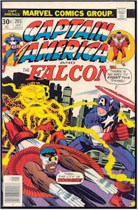 Captain America 205 - for sale - mycomicshop