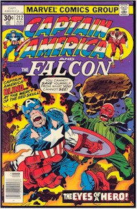 Captain America 212 - for sale - mycomicshop