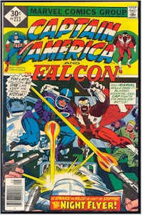 Captain America 213 - for sale - mycomicshop