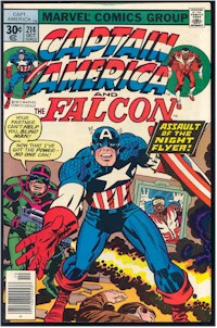 Captain America 214 - for sale - mycomicshop