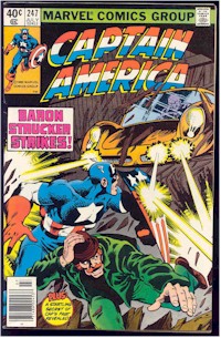 Captain America 247 - for sale - mycomicshop