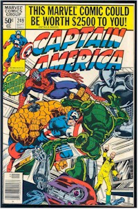 Captain America 249 - for sale - mycomicshop