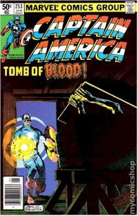 Captain America 253 - for sale - mycomicshop