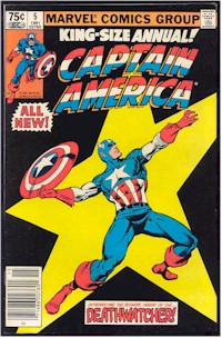 Captain America Annual 5 - for sale - mycomicshop
