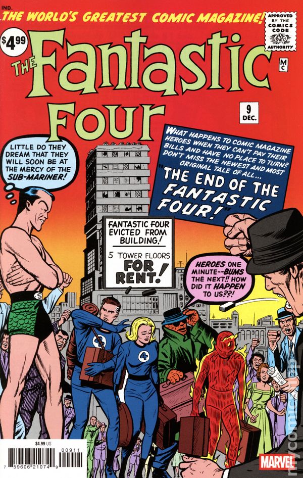 Fantastic Four #9 Facsimile - mycomicshop