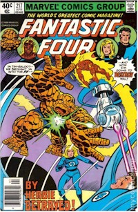 Fantastic Four 217 - for sale - mycomicshop