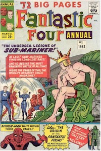 Fantastic Four Annual 1 - for sale - mycomicshop