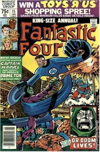 Fantastic Four Annual 15 - for sale - mycomicshop