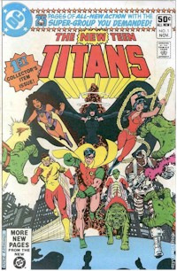 New Teen Titans 1 - for sale - mycomicshop