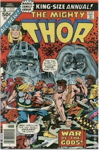 Thor Annual 5 - for sale - mycomicshop