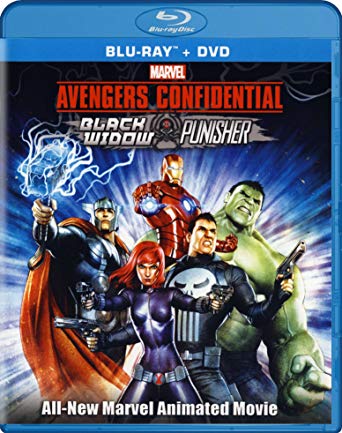 Avengers Confidential - Black Widow & Punisher - Blu-Ray DVD
