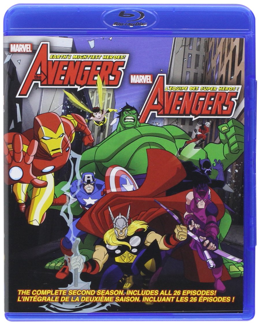 Avengers Earth's Mightiest Heroes - 2015 Animated Series - Season Two - Blu-Ray DVD