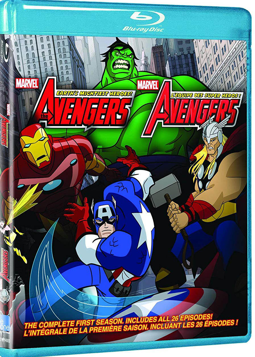 Avengers Earth's Mighties Heroes - 2015 Animated Series - Season One - Blu-Ray DVD