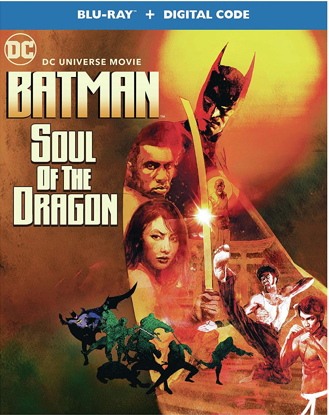 Batman Soul of the Dragon Blu-Ray DVD - Amazon