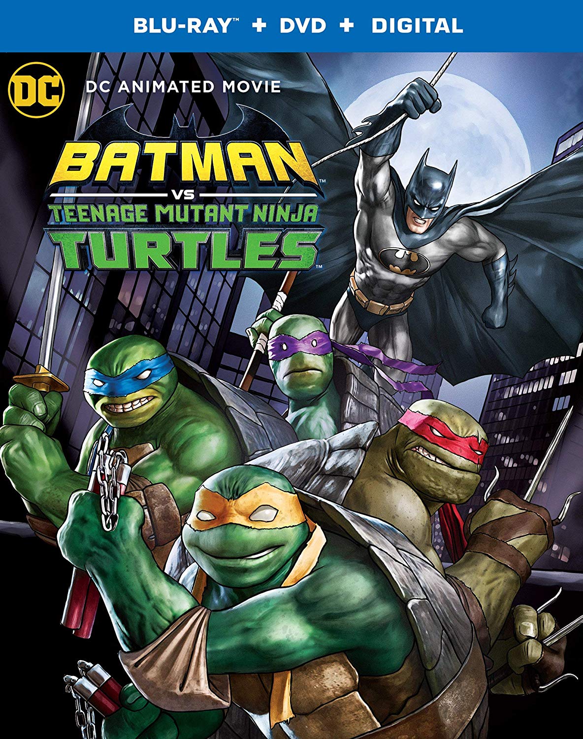Batman vs. the Teenage Mutant Ninja Turtles - Blu-Ray DVD