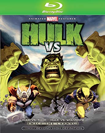 Hulk vs Wolverine / Hulk vs Thor - Blu-Ray DVD