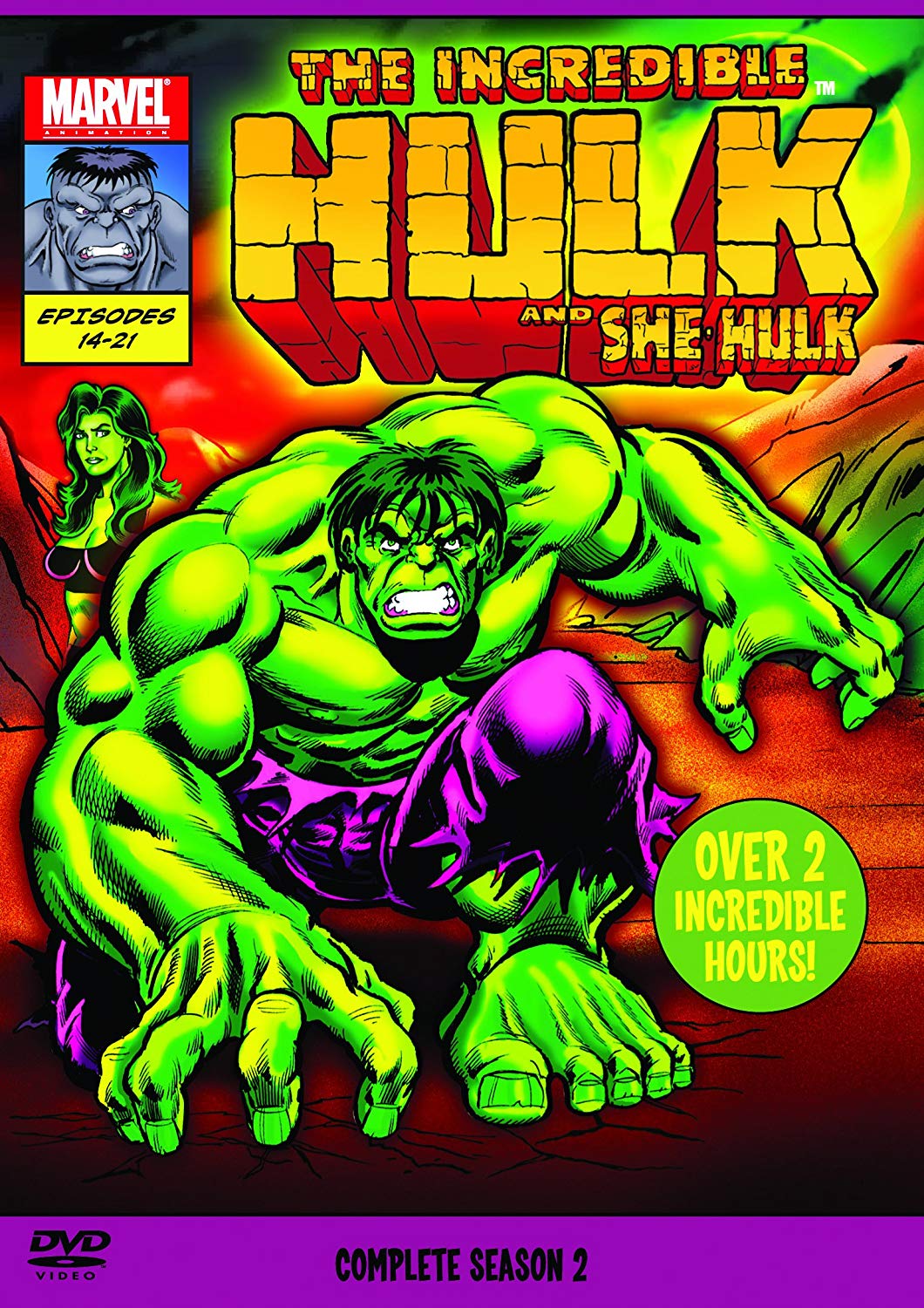 Incredible Hulk - 1996 Animated Series - Season Two - DVD