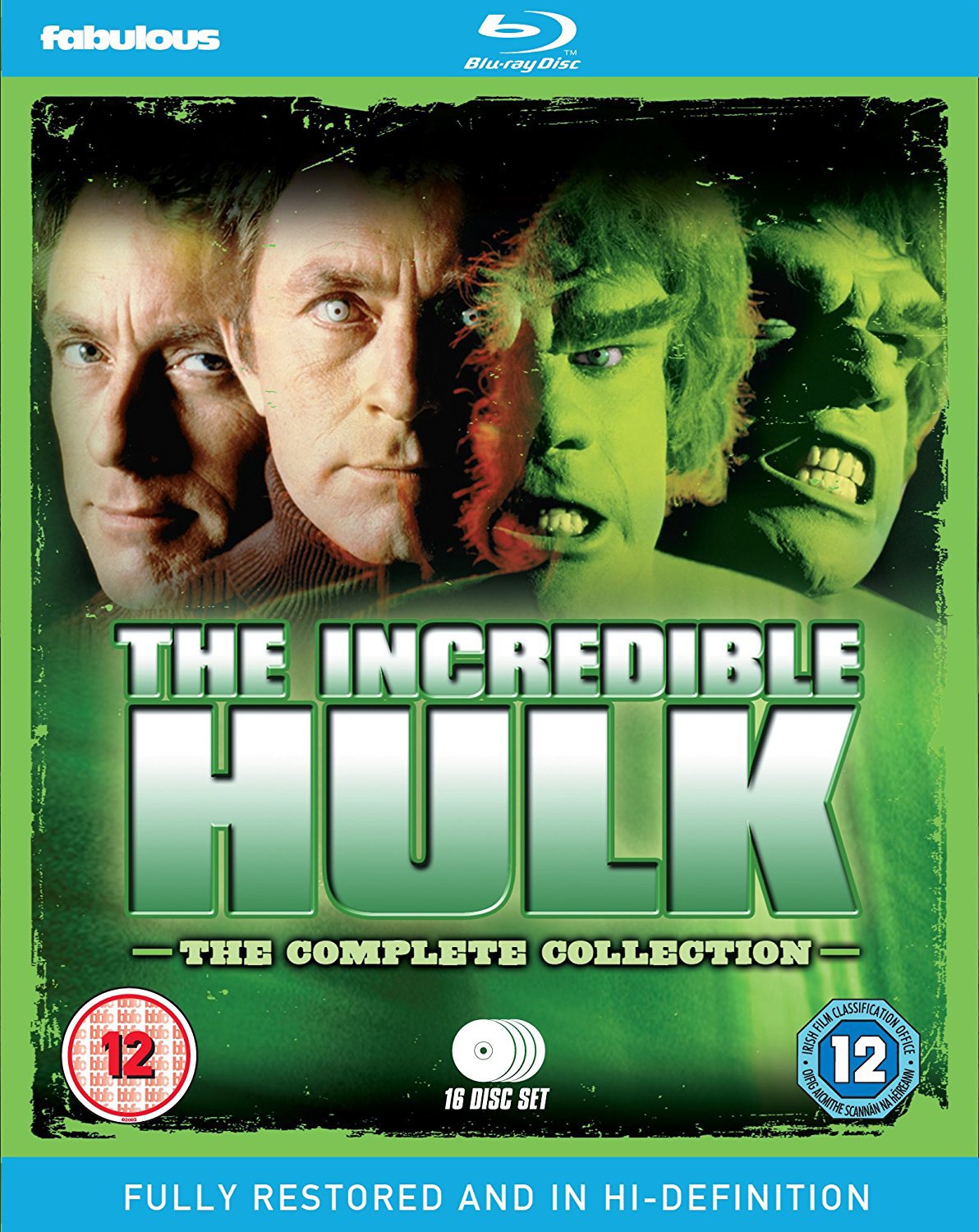 Incredible Hulk - TV - Complete Series - Blu-Ray DVD