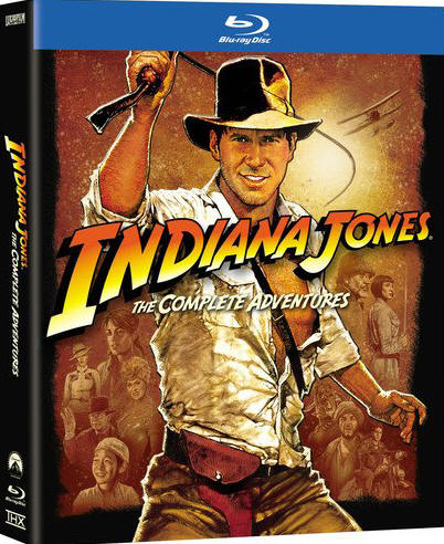Indiana Jones - The Complete Adventures  - Blu-Ray DVD