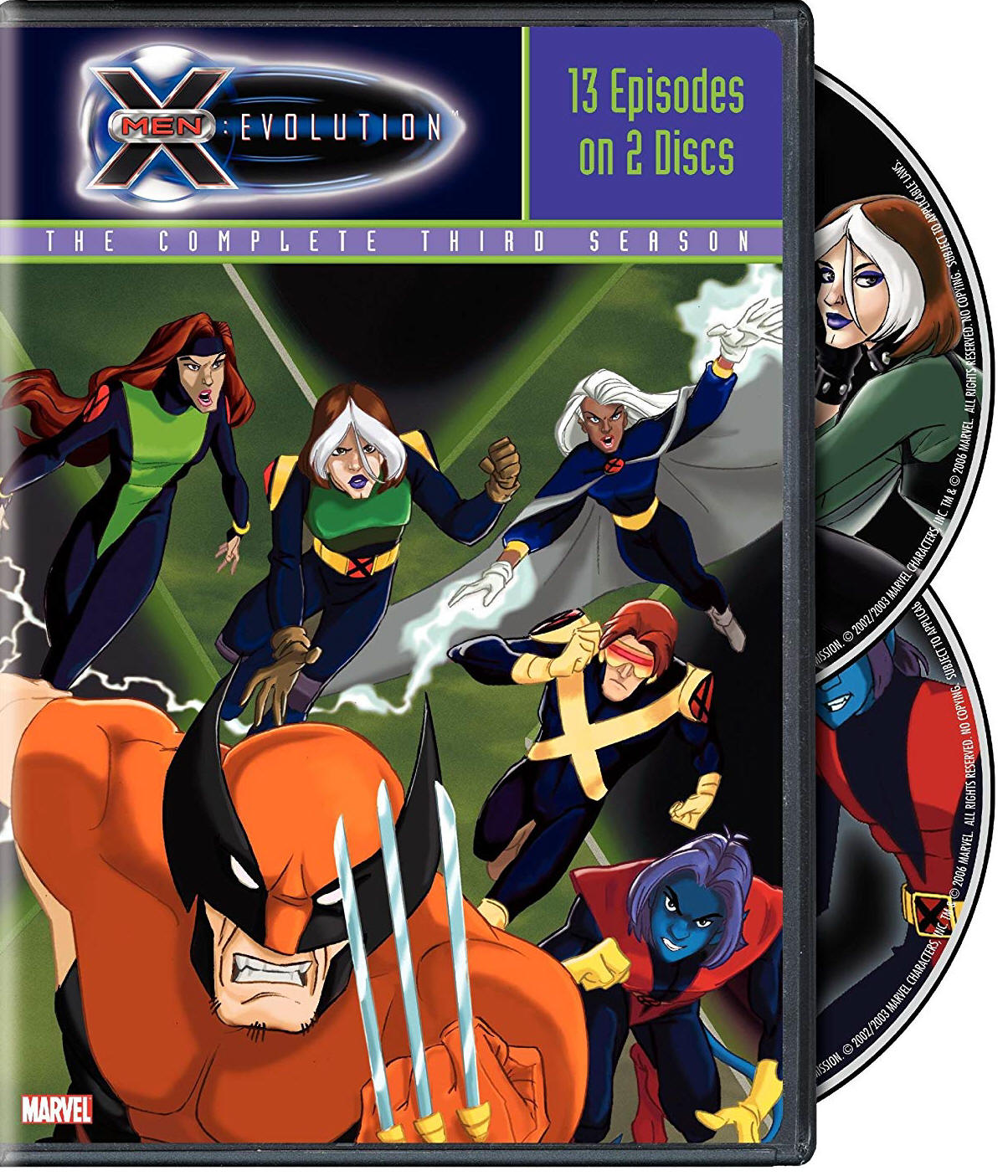 X-Men Evolution - Season Three - DVD